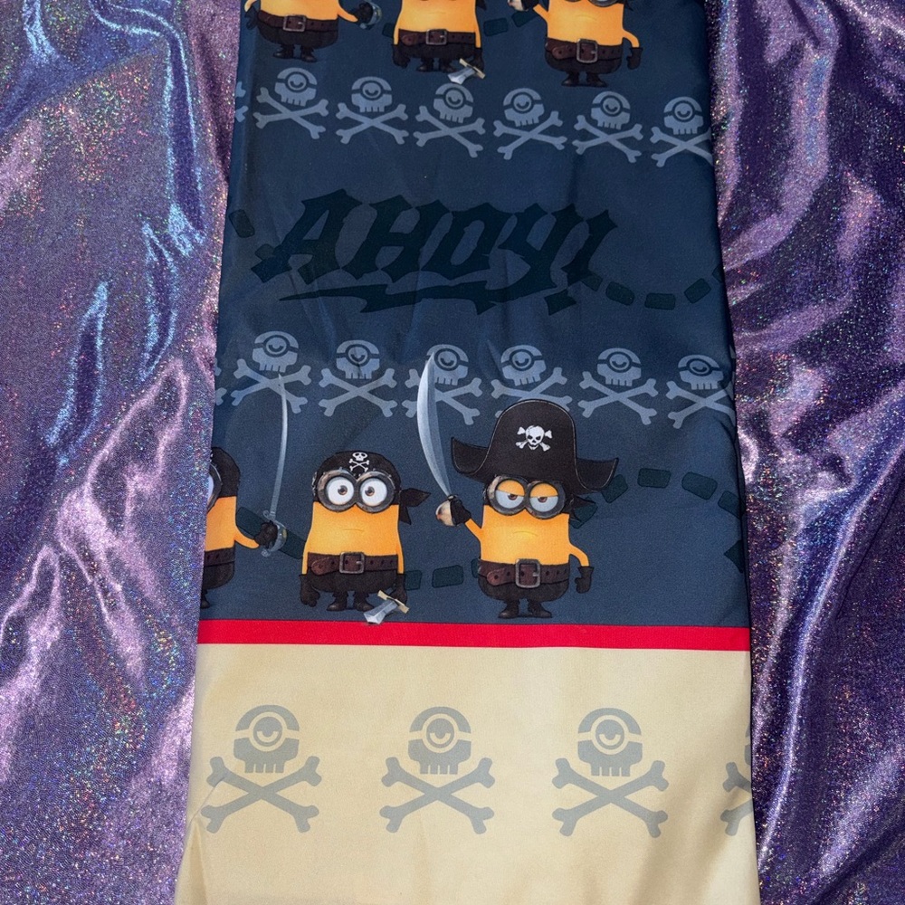 Despicable Me Pirate Minions Bed Sheet